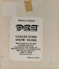 MIVAR SNOW DOME PEZ RINGMASTER&GRAY ELEPHANT