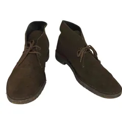 美品 Clarks デザートブラフ 廃盤 イングランド製 UK8.5 イギリス製時代のクラークスを見るたびに願う、美しいラストの復刻