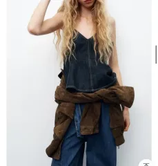 ZARA ザラ デニム ノースリーブ