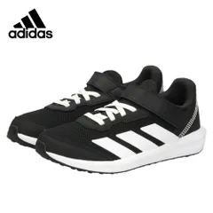 【ブラックホワイト】アディダス ファイト EL K adidas スニーカー キッズ ジュニア JQ9517 KJ1938 JS2420 ベルクロ ゴム紐 ブラック 黒 ブルー 靴 通学 軽量 シンプル