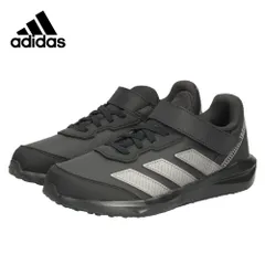 【ブラックブラック】アディダス ファイト EL K adidas スニーカー キッズ ジュニア JQ9517 KJ1938 JS2420 ベルクロ ゴム紐 ブラック 黒 ブルー 靴 通学 軽量 シンプル