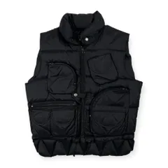 90s VAN JACKET ダウンベスト テック系 複数ポケット L 90s VAN JACKET ダウンベスト テック系 複数ポケット L