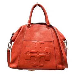 トリーバーチ　レッドオレンジ　バッグ　ショルダーバッグ　ハンドバッグ　レディース