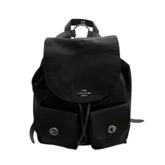 コーチ　COACH　F58814　ナイロン　ブラック　バッグ　リュック　レディース
