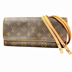 ルイヴィトン　Louis Vuitton　モノグラム　ポシェットツインGM　M51852　バッグ　ショルダーバッグ　レディース