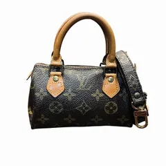 ルイヴィトン　Louis Vuitton　モノグラム　ミニスピーディ　M41534　2way　旧型　バッグ　ハンドバッグ　ショルダーバッグ　レディース