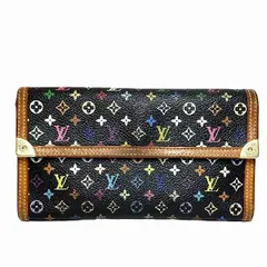 ルイヴィトン　Louis Vuitton　モノグラムマルチカラー　ポルトトレゾールインターナショナル　M92658　長財布　3つ折り財布　レディース