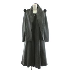 【中古】ケンゾー KENZO テーラードジャケット 総柄 2B ノッチドラペル カシミヤ混 M 赤 レッド 緑 グリーン /FF ケンゾー KENZO テーラードジャケット 総柄 2B ノッチドラペル