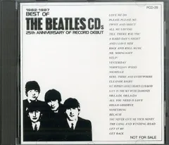 CD1枚 / ビートルズ / Best Of The Beatles CDs 1962 - 1987 / 25th Anniversary of Record Debut (PCD-29) / D00167848