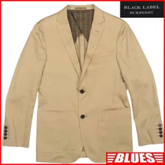 BURBERRY BLACK LABEL 廃盤 バーバリーブラックレーベル テーラードジャケット M ブレザー メンズ ベージュ ノバチェック テーラードジャケット_サイズM一覧←SEULB屋着古← TY4235