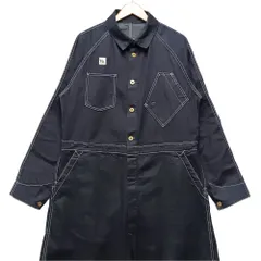 TCB jeans Black Cat Crew Suit デニム オールインワン つなぎ オーバーオール インディゴ サイズ 36 正規品 / 53397