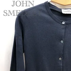JOHN SMEDLEY ジョンスメドレー カーディガン ニット トップス レディース CA45550 S ネイビー  レディース ファッション