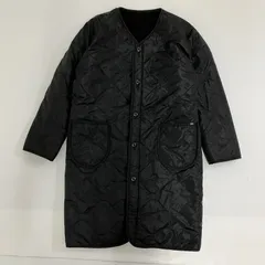 ◆ ALPHA アルファ その他アウター キルティング ボア リバーシブル コート ブラック Mサイズ レディース 古着 0.7kg