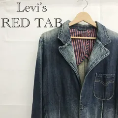 Levi's RED TAB リーバイス レッドタブ 70577-03 0701 テーラードジャケット L デニム インディゴ 2つボタン メンズ ファッション