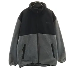 Columbia コロンビア フリースジャケット L グレー アウトドア メンズ 古着