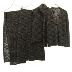 イッセイミヤケ 90s 日本製 オールド ミモレ丈 タック フレアスカート