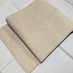新品未開封品 本麻 八寸名古屋帯 ぼかし 茶色 ブラウン 夏帯 単帯 松葉