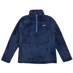 パタゴニア キッズ ロス ガトス プルオーバー ハーフジップ ストーン ブルー XL