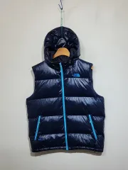 (105) THE NORTH FACE ザノースフェイス グースダウン ベスト 600 グースダウン ダウンベスト フード