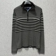 90 トミーヒルフィガー メンズ ハーフジップ ニット