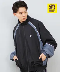 【ムラスポ公式】新品 NEW ERA ニューエラ ジャージ トラックジャケット メンズ シンプル オーバーサイズ セットアップ対応 14674817