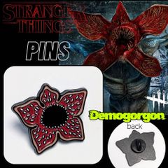 무료 배송! 핀즈 PINS 핀 배지 [ Stranger Things ( 스트레인저싱스 ) ] [ Demogorgon ] 데모 고르곤 핀즈 / 핀 배지 〚 아메리칸 잡화 아메토이 〛