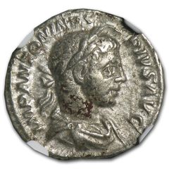 1689年 イギリス 銀貨 3ペンス NGC鑑定 名誉革命 アンティークコイン