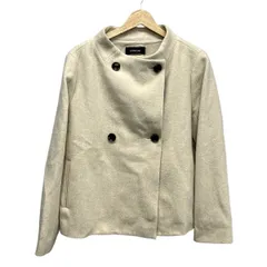 UNTITLED(アンタイトル) コート サイズ2LT レディース美品  - 白 長袖/ショート丈/秋/冬