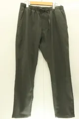 【中古】 GRAMICCI メンズクライミングパンツ L クライミングパンツ GRAMICCI L グレー 灰 ロゴ