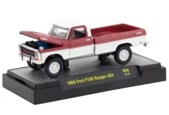 【中古】ミニカー 1/64 1969 Ford F-100 Ranger 4x4(ロイヤルマルーン×ブライトホワイト) 「Auto-Trucks Release 50」 [32500-50]