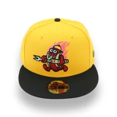 日本未発売 ニューエラ マイナーリーグ アクロン・ラバーダックス キャップ / NEW ERA MiLB AKRON RUBBERDUCKS 59FIFTY 