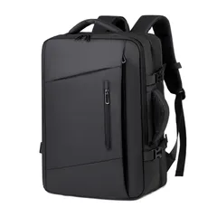 [ＴＯＮＧ　ＹＵＥ] ビジネスリュック 登山リュック 防水 止水ファスナー 撥水加工 ビジネスバッグ 39L 大容量 2way マチ拡張 17インチ PC 通勤 バックパック 出張 旅行 メンズ ギフト プレゼント