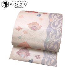 名古屋帯 鳥獣戯画 染大島 焦茶色 金彩 ガード加工 O-4548 - メルカリ