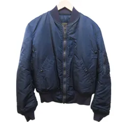 アルファ ALPHA INDUSTRIES B-15C フライトジャケット ブルゾン U.S. AIR FORCE アメリカ空軍 ミリタリー 8415-633-9634 36 紺 ネイビー STK 1221