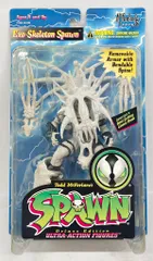 McFARLANE TOYS SERIES 4 EXO SKELETON SPAWN (白アーマー / フルマスク) 6インチ