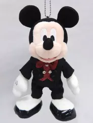 【中古】ぬいぐるみ ミッキーマウス(ビッグバンドビート/黒タキシード) ぬいぐるみバッジ 「ディズニー」 東京ディズニーシー限定