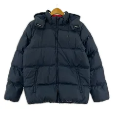 TOMMY HILFIGER トミーヒルフィガー フード付き ダウンジャケット size164/ネイビー