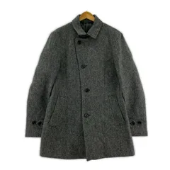 COMME CA MEN コムサメンコート sizeM/ブラック×グレー