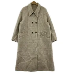 I_am アイアム ウール ステンカラーコート sizeF/ライトベージュ