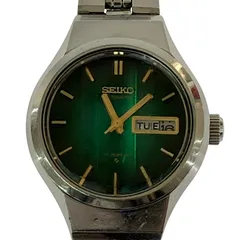 SEIKO セイコー 2706-0260腕時計/グリーン×シルバー