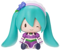【中古】フィギュア キラリンパープル 「初音ミク×オシャレ魔女 ラブandベリー」  ふわぷち デフォルメフィギュア