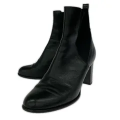 Odette e Odile オデット エ オディール サイドゴア ショートブーツ size25/ブラック