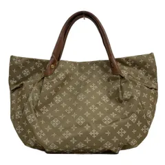 russet(ラシット) トートバッグ - カーキ×ベージュ×ブラウン レザー