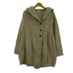 eur3 エウルキューブカーディガン size13/ベージュ