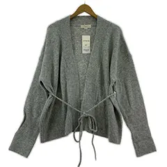 美品  B:MING by BEAMS ビーミングバイビームス  タグ付き カシュクール ニットカーディガン sizeONE SIZE/グレー