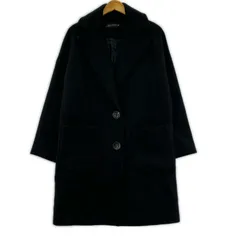 ZARA WOMAN ザラウーマン ウール混 テーラードコート sizeEUR XS/ブラック