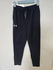 UNDER ARMOUR アンダーアーマー ブラック トレーナー ズボン YXL