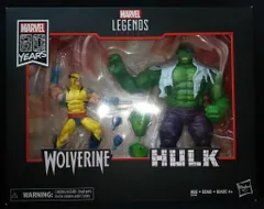 HASBRO MARVEL 80 YEARS X-MEN WOLVERINE / HULK 6インチ