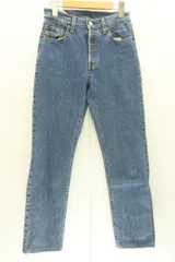 【中古】 LEVIS レディースデニムパンツ W25×L30 501デニムパンツLEVISW25×L30インディゴブルー 藍