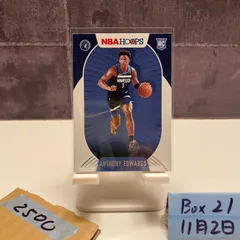2020-21 Panini Hoops Anthony Edwards Minnesota Timberwolves RC ルーキー Rookie カード